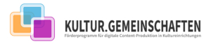 Logo des Förderprogramms "Kultur.Gemeinschaften".