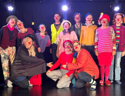 TPZ-Clowns auf dem Hildesheimer Weihnachtsmarkt